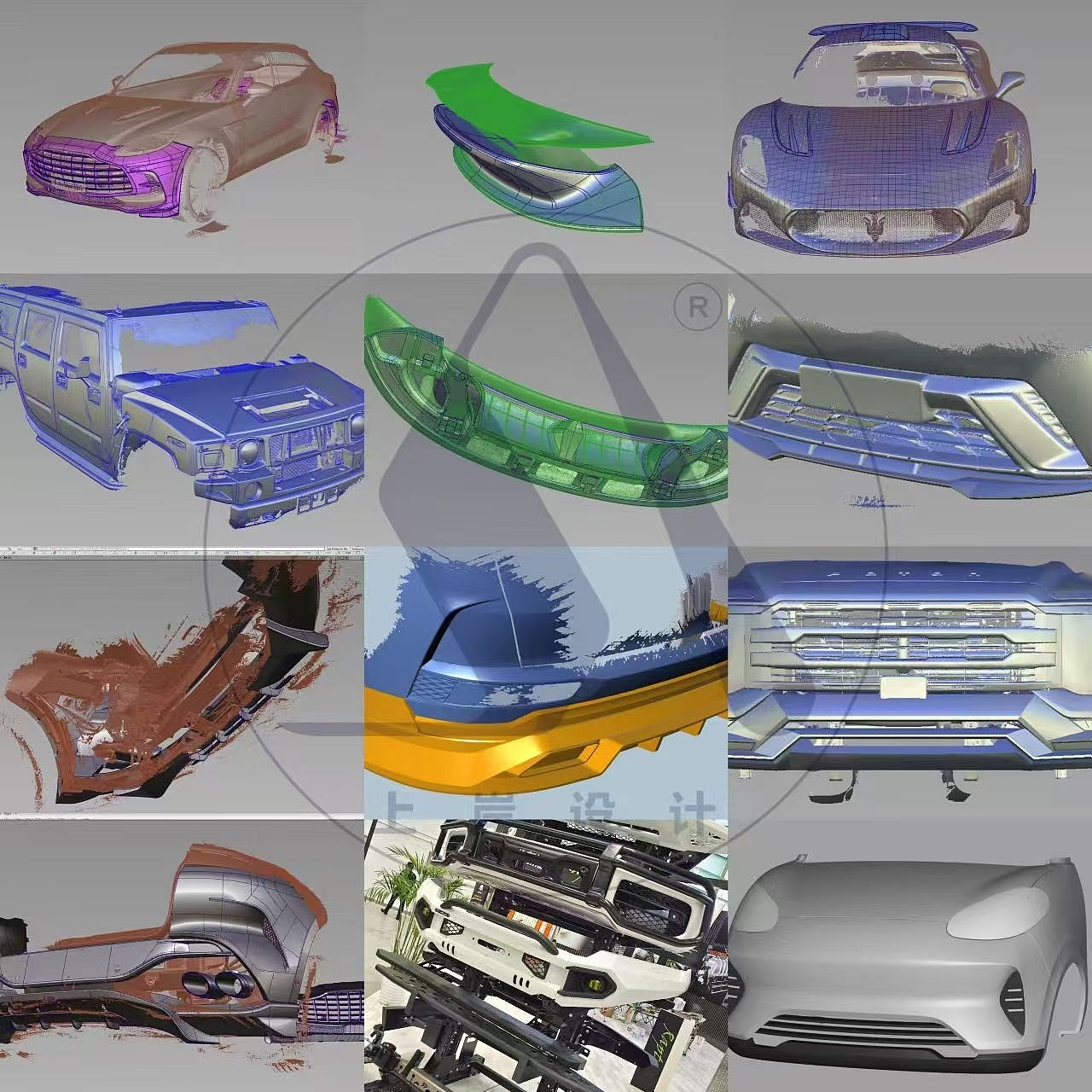 Off-road vehicle modification accessories kit design upgrade，