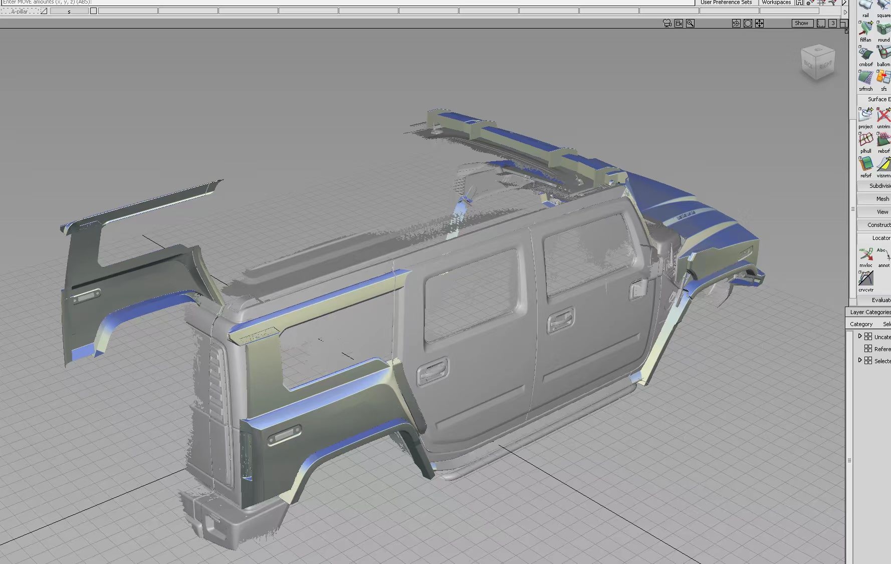 Off-road vehicle modification accessories kit design upgrade，