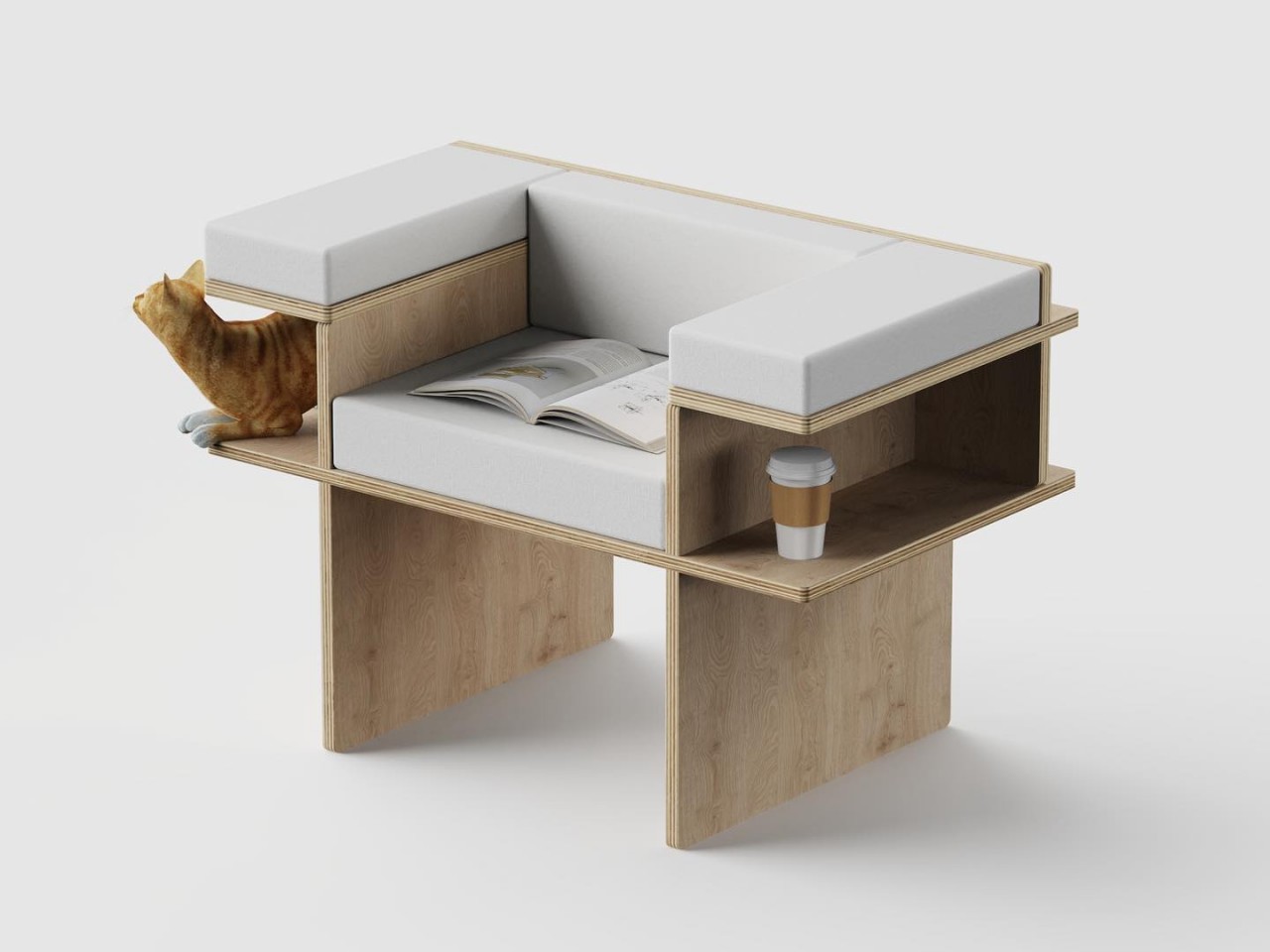 cat behavior，Cat tunnel，Creative seat，Pet Friendly，