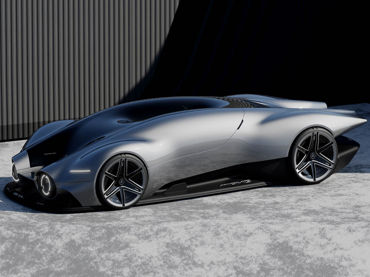 aerodynamics，AMG ONE，Super car，Racing engineering，