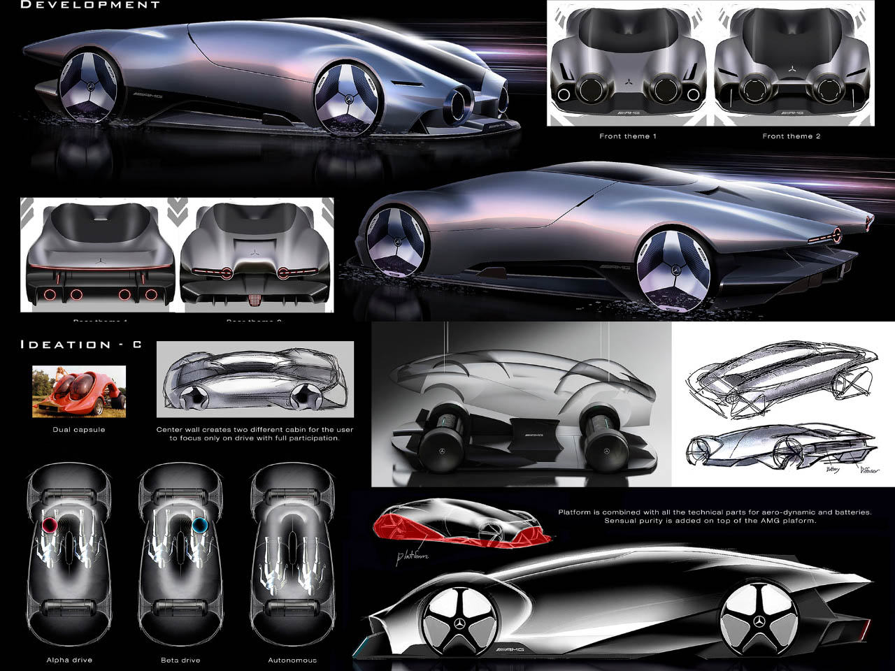 aerodynamics，AMG ONE，Super car，Racing engineering，