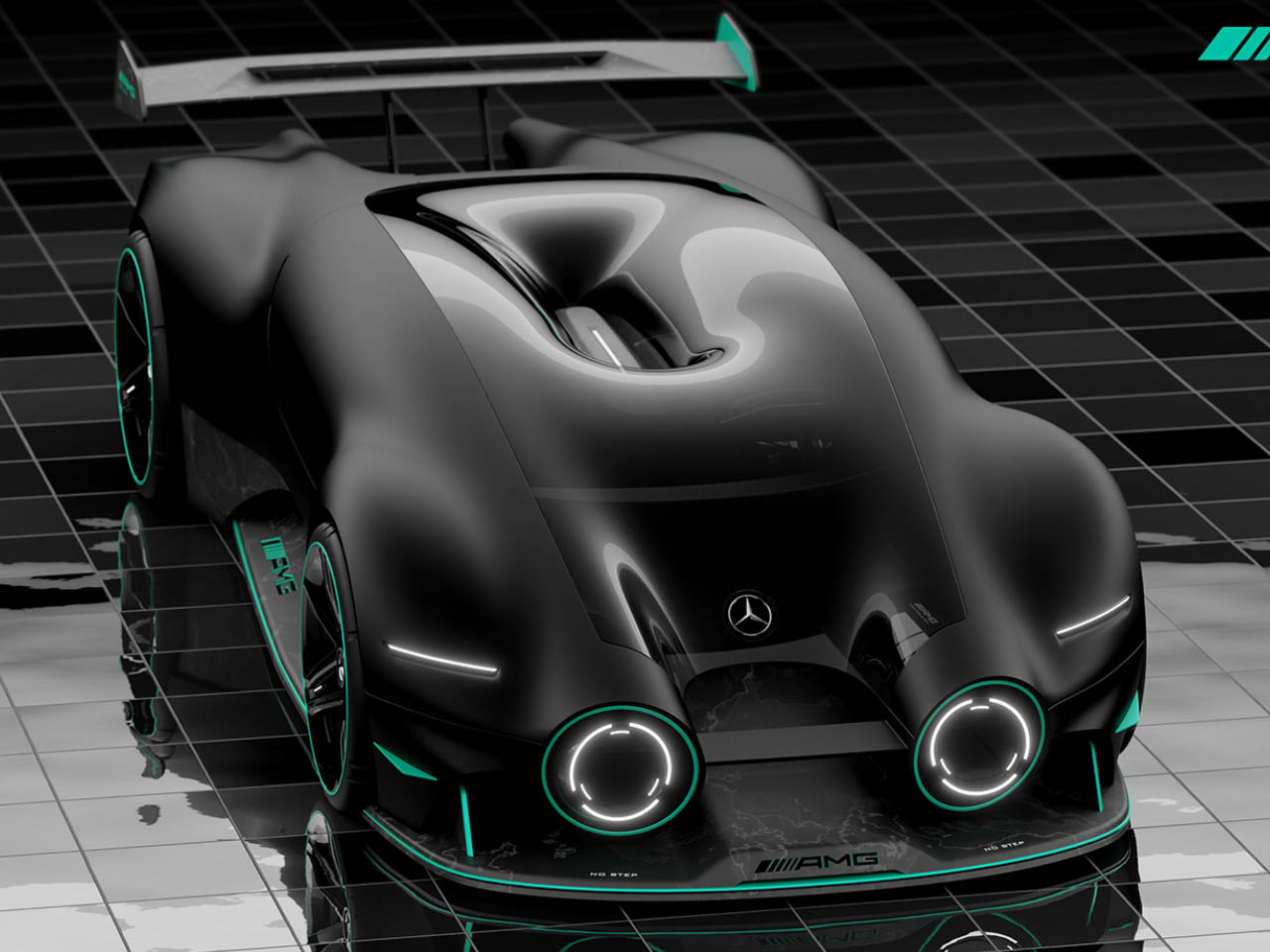 aerodynamics，AMG ONE，Super car，Racing engineering，