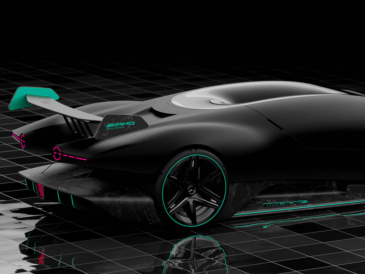 aerodynamics，AMG ONE，Super car，Racing engineering，