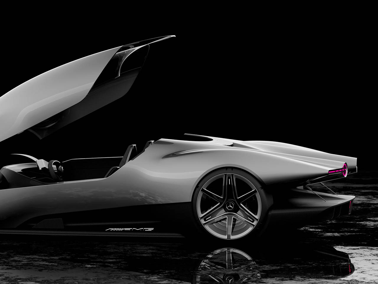aerodynamics，AMG ONE，Super car，Racing engineering，