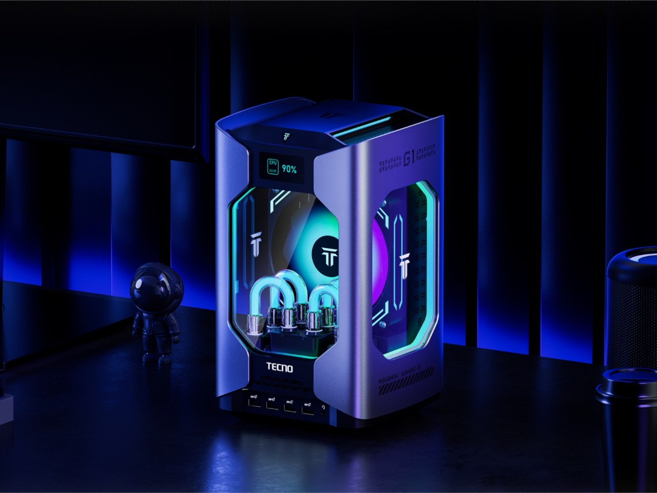 AI Laptop，Desktop computer, gamepad，AI Assistant，TECNO，