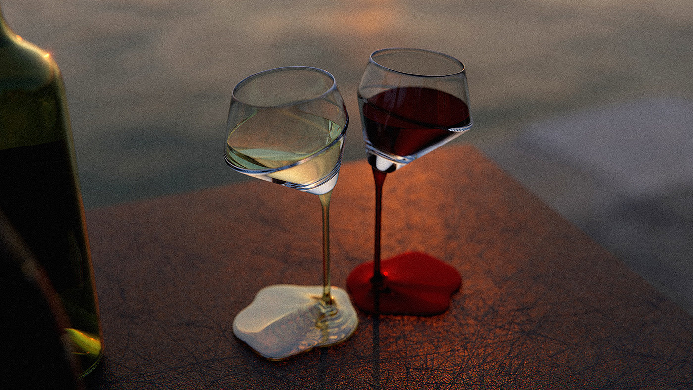 flow，Wine glass，tilt，Glass products，