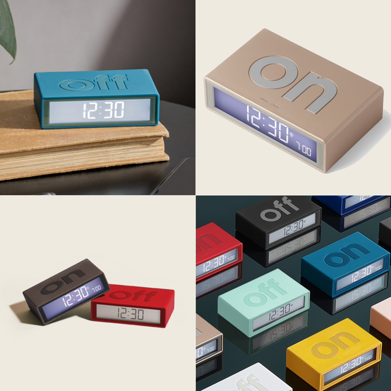 FLIP，alarm clock，Housewear & Furnishings，Home furnishings，