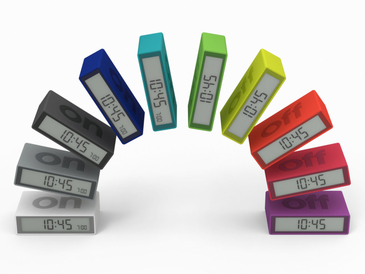 FLIP，alarm clock，Housewear & Furnishings，Home furnishings，