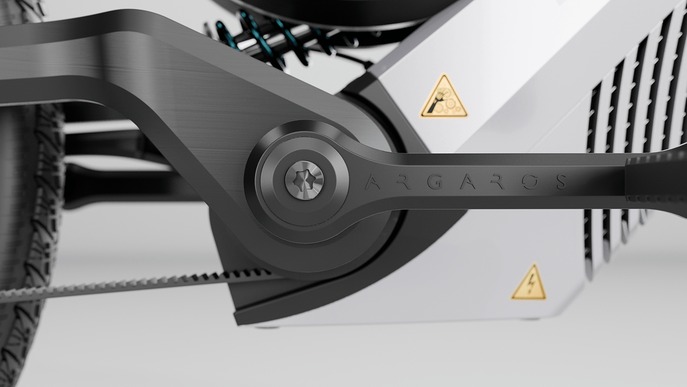 E-THUNDER，Electric bicycle，vehicle，industrial design，