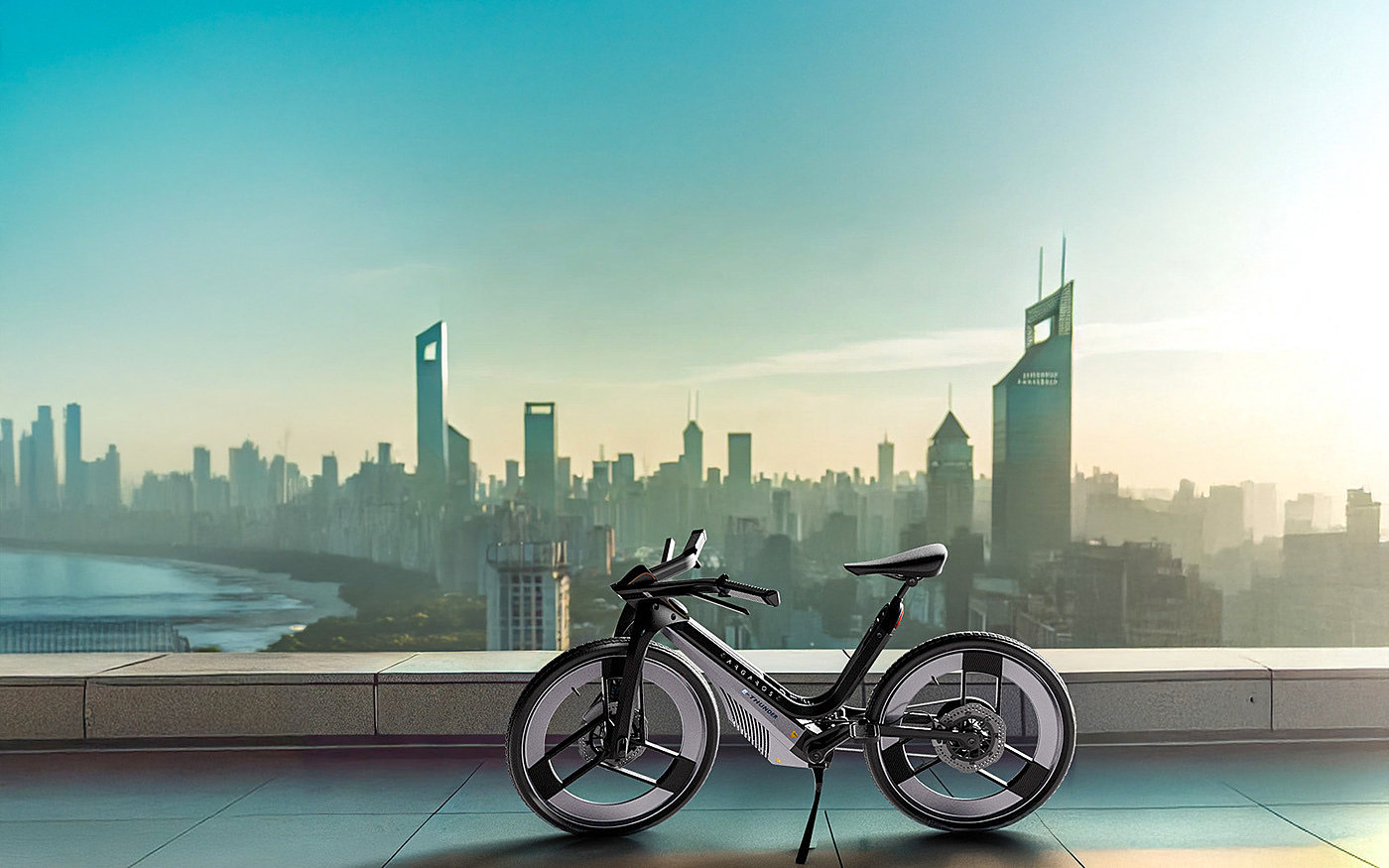 E-THUNDER，Electric bicycle，vehicle，industrial design，