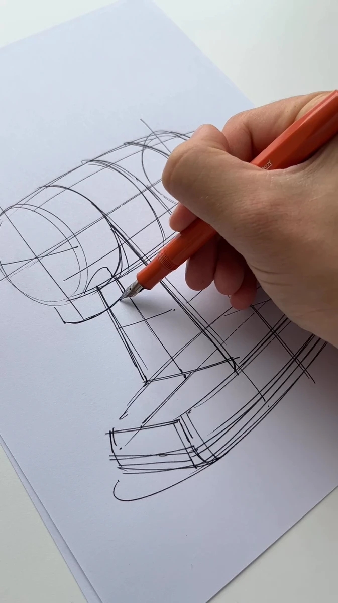 Hand drawn，industrial design，illustration，mapping，