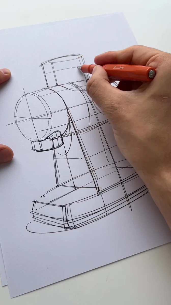 Hand drawn，industrial design，illustration，mapping，