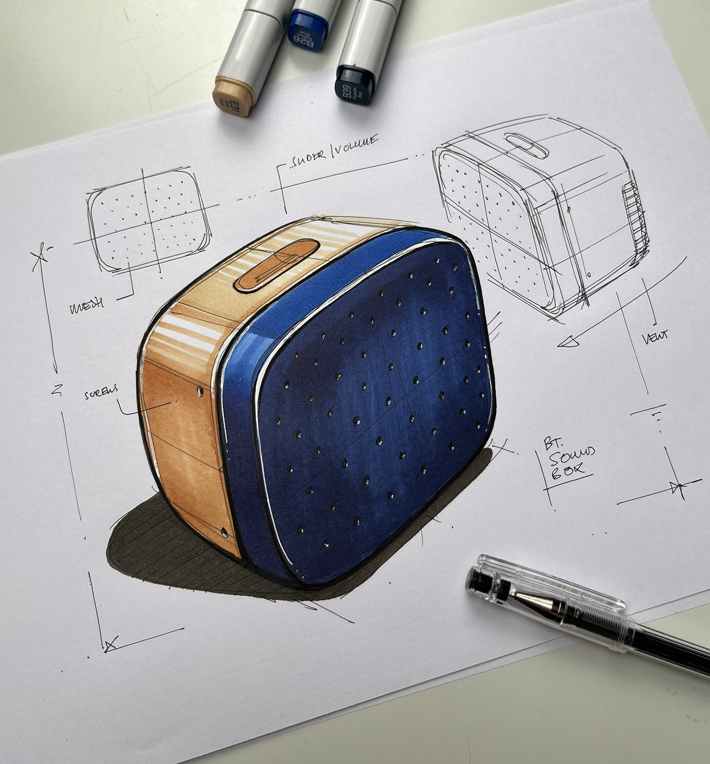Hand drawn，industrial design，illustration，mapping，