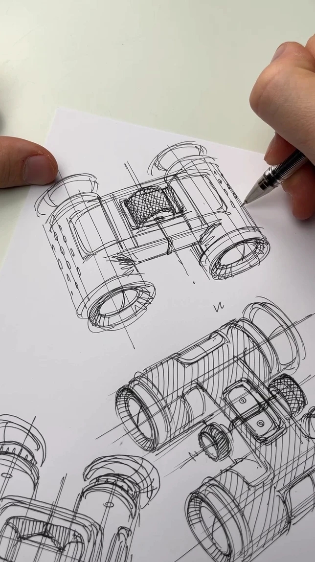 Hand drawn，industrial design，illustration，mapping，