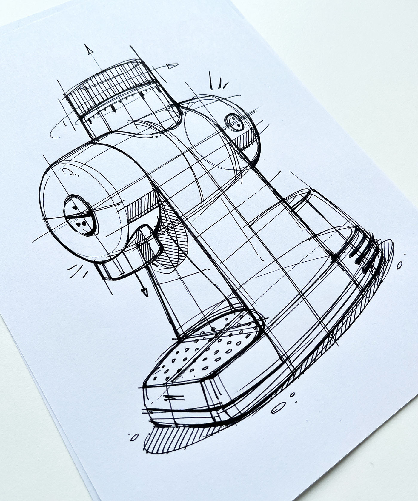 Hand drawn，industrial design，illustration，mapping，