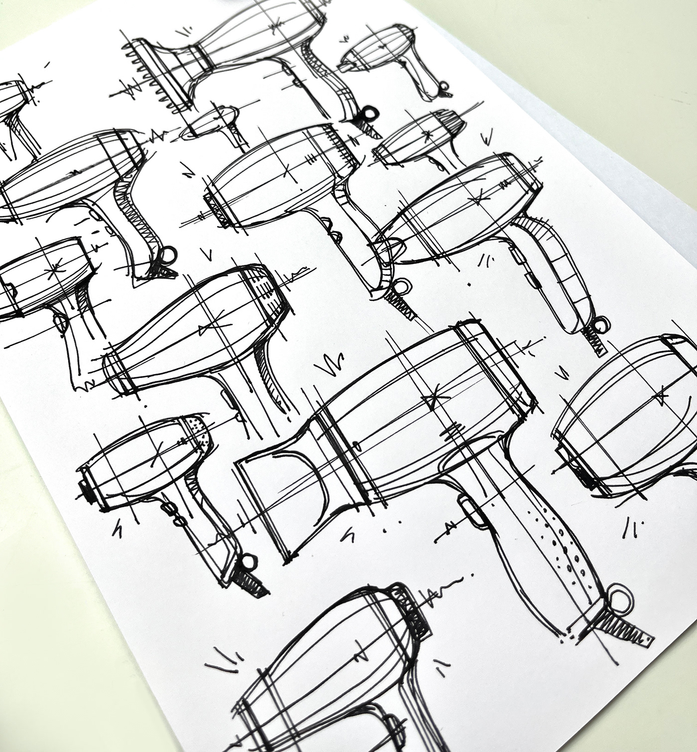 Hand drawn，industrial design，illustration，mapping，