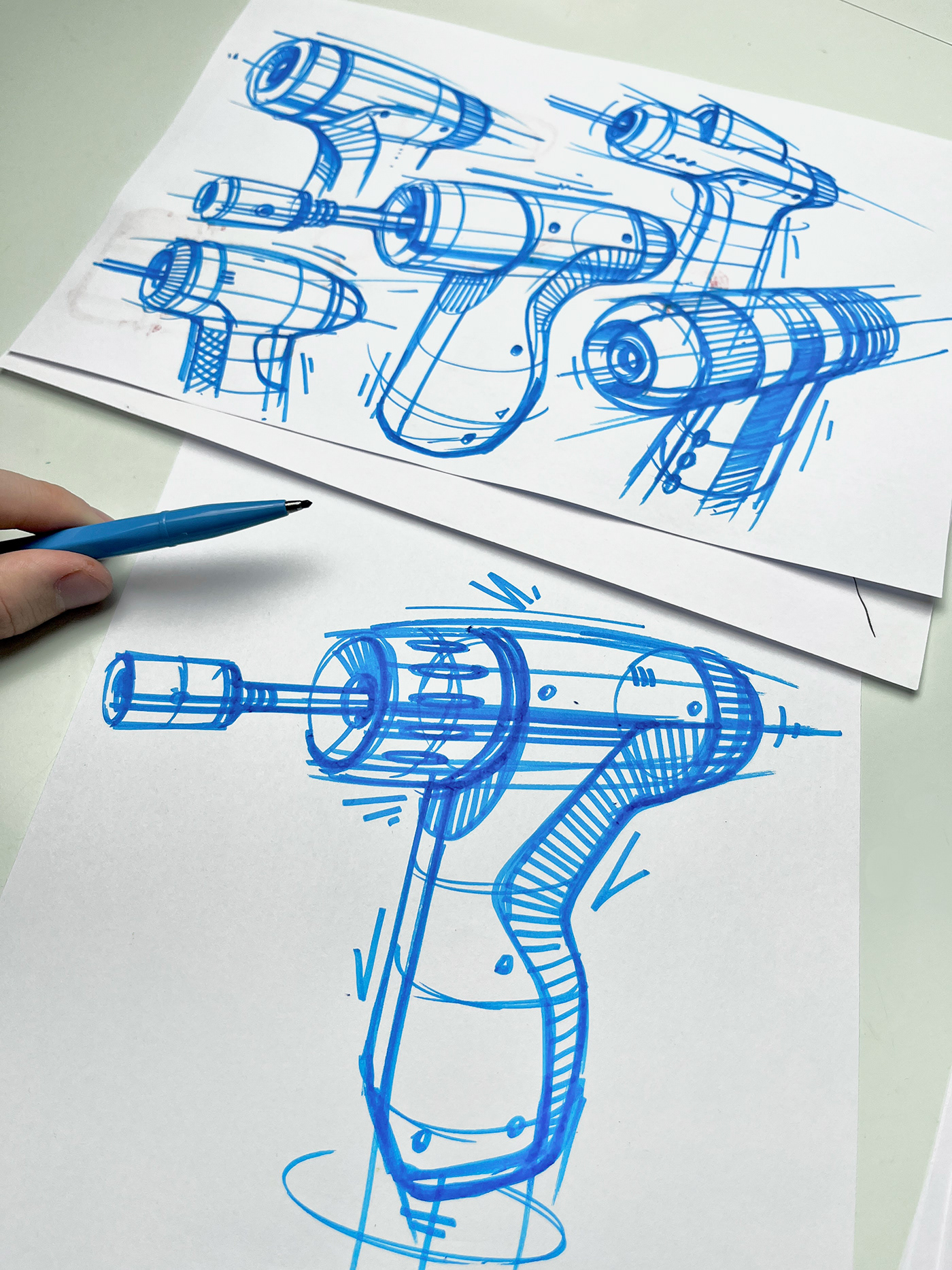 Hand drawn，industrial design，illustration，mapping，
