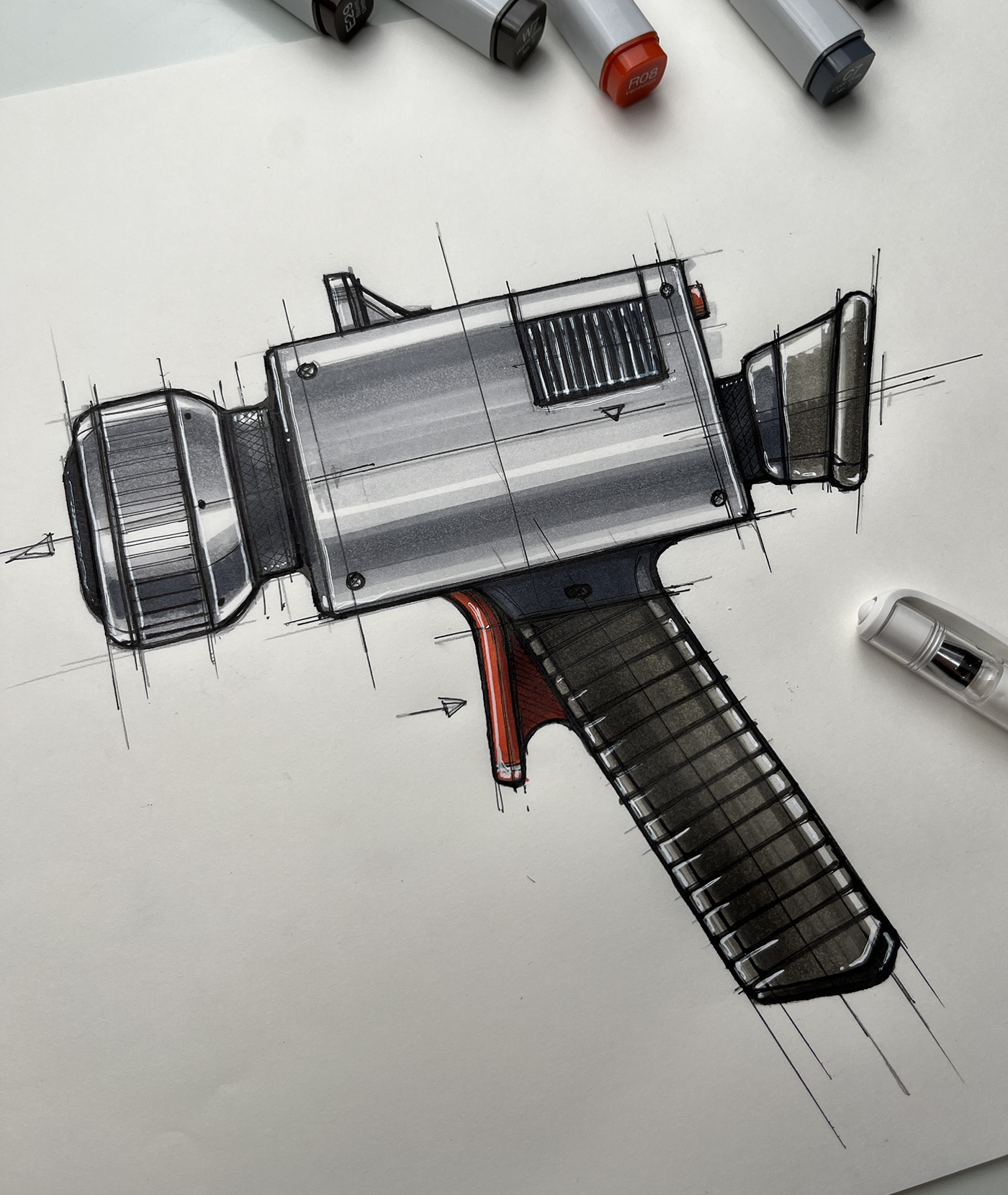 Hand drawn，industrial design，illustration，mapping，