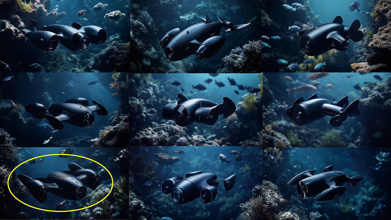 diving camera，Mobile camera，underwater camera，product design，