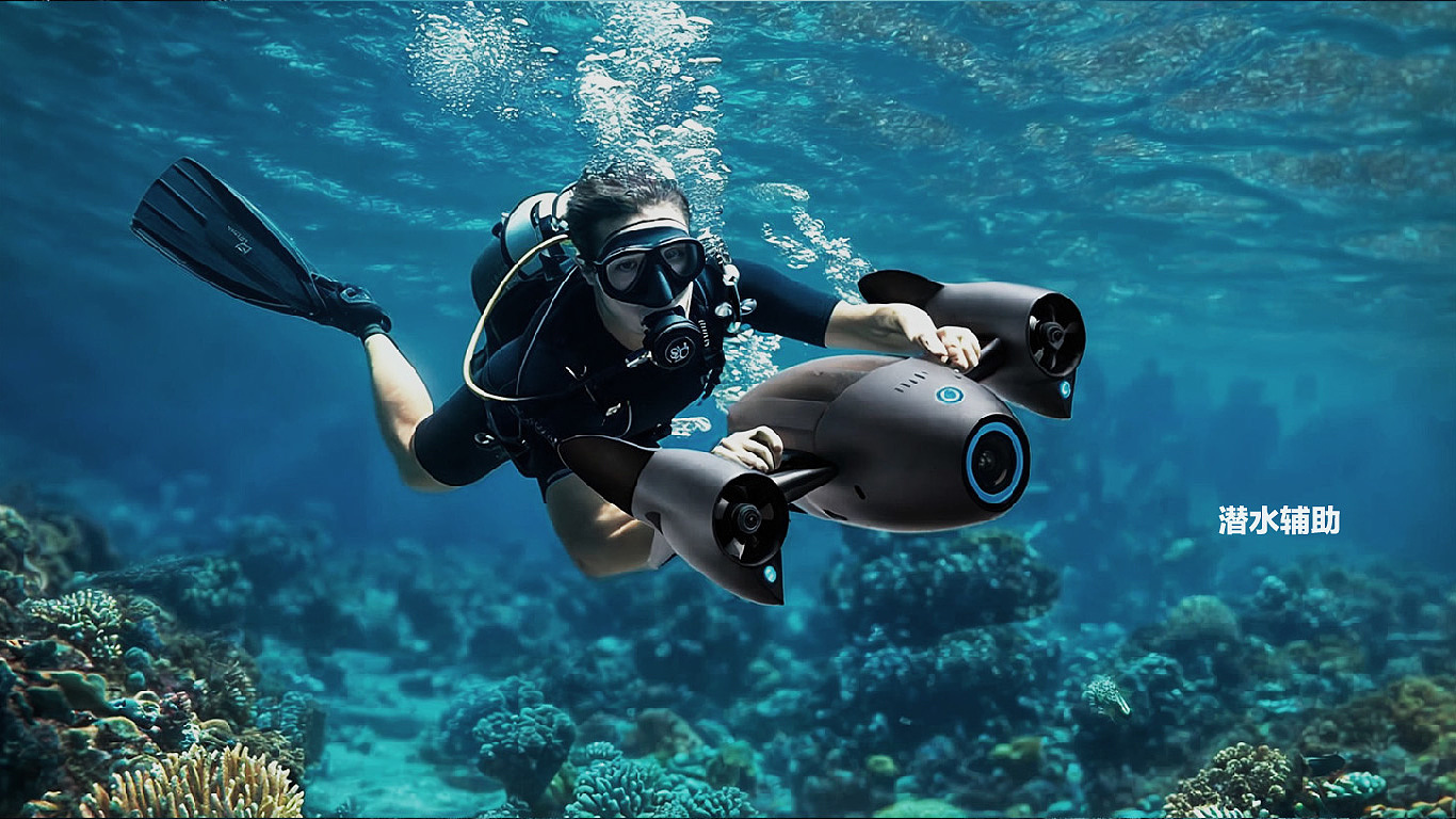 diving camera，Mobile camera，underwater camera，product design，