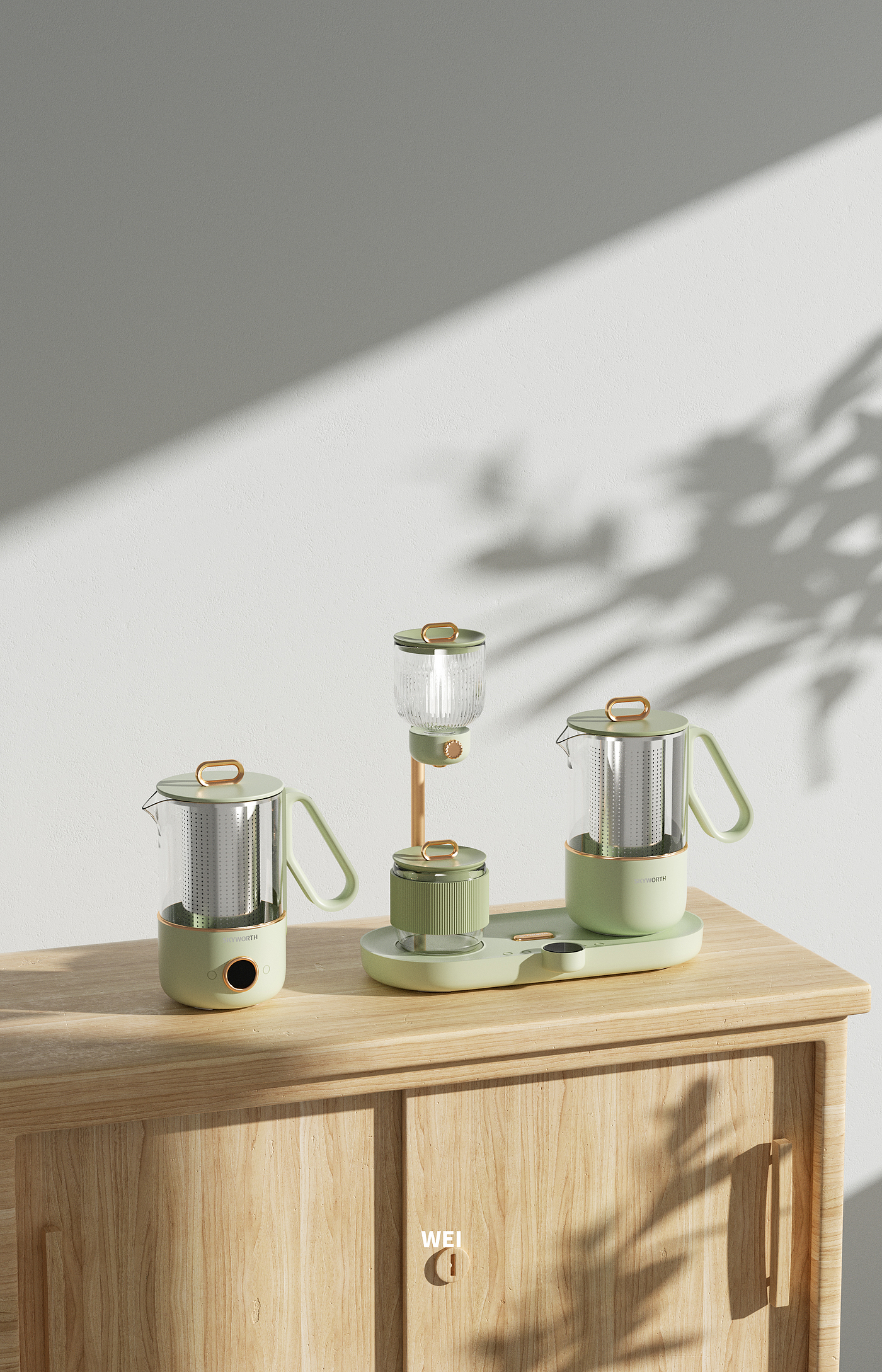 tea set，product design，industrial design，be younger，Product strategy，small home appliances，Kitchen appliances，