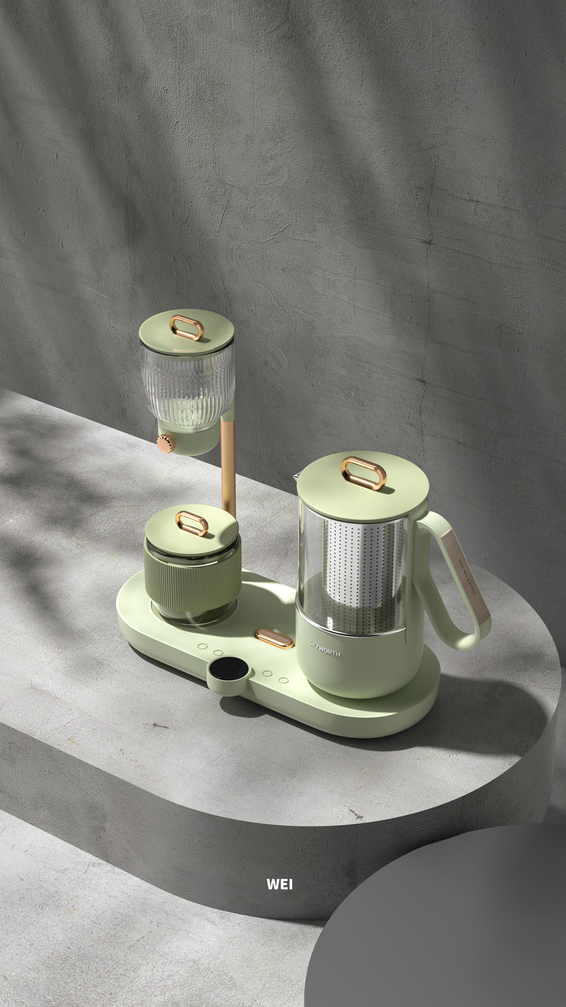 tea set，product design，industrial design，be younger，Product strategy，small home appliances，Kitchen appliances，