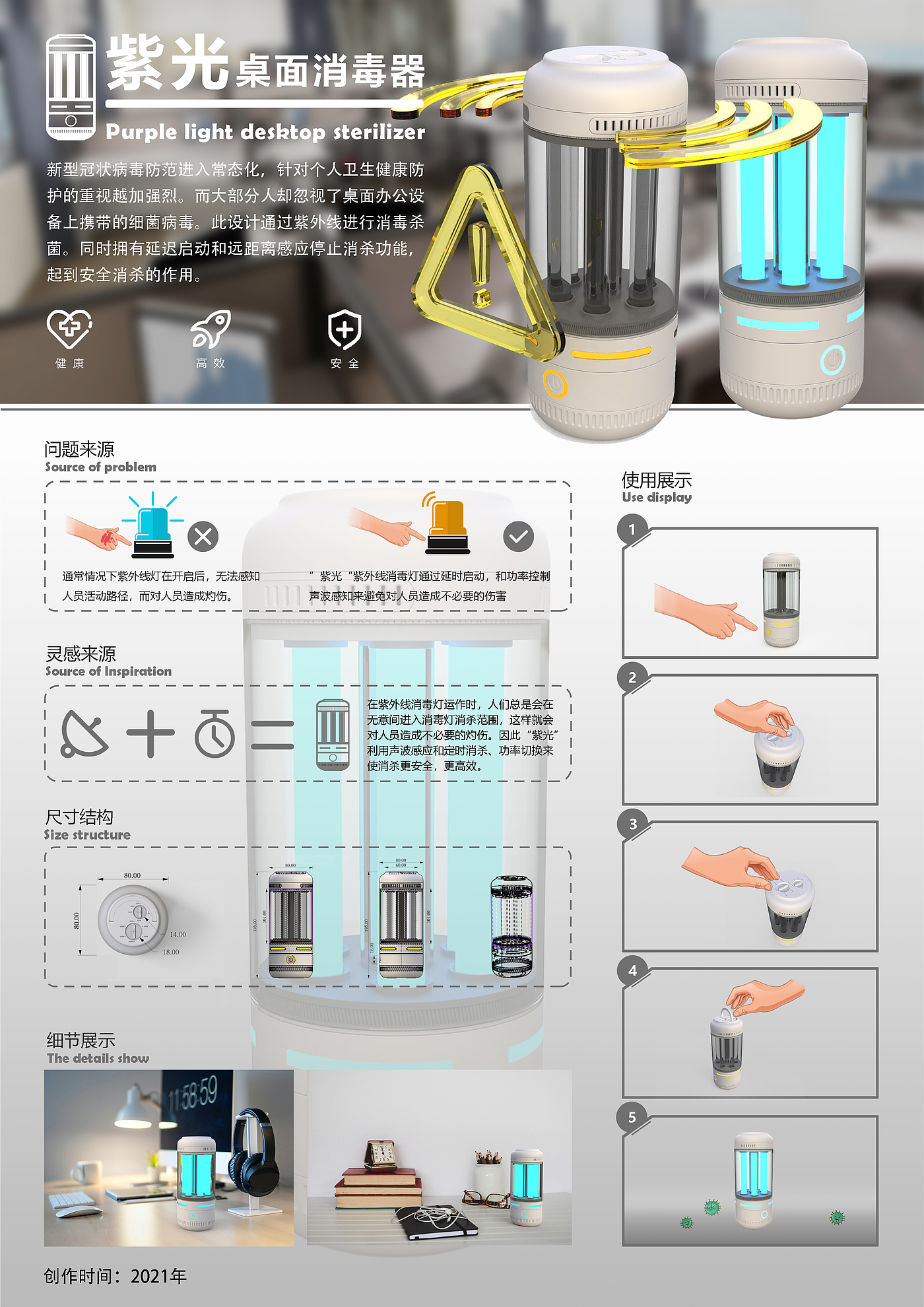 Disinfection lamp，