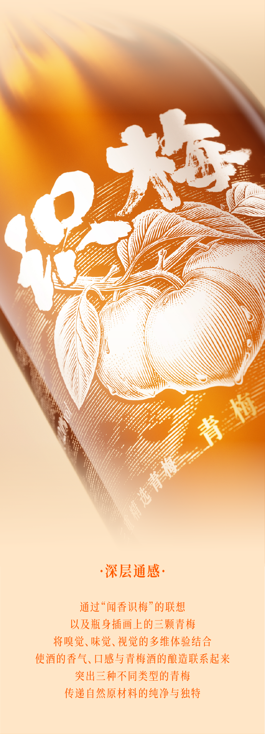 Budweiser，Budweiser Plum Wine，packing design，Brand naming，Container open，Illustration design，Render，