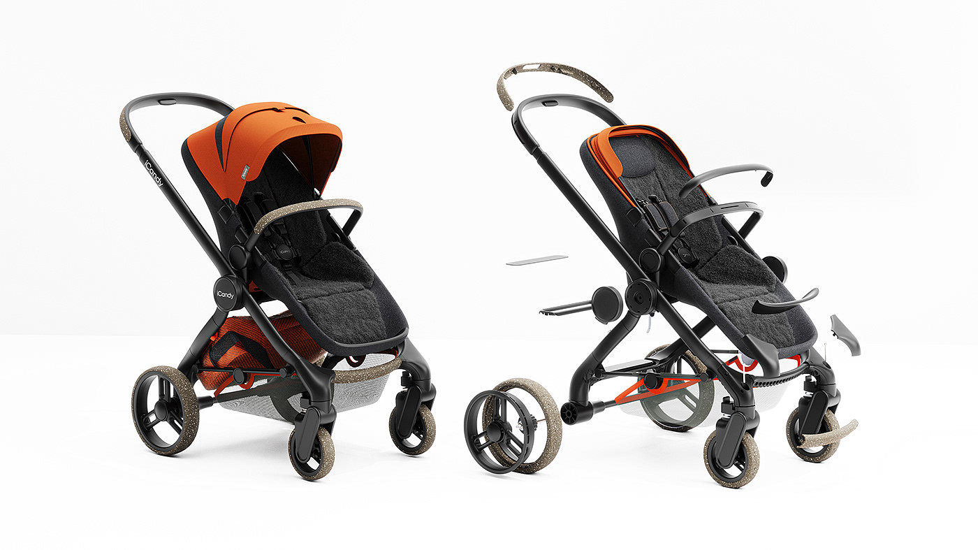 ReGen，Baby stroller，Maternal and infant products，product design，