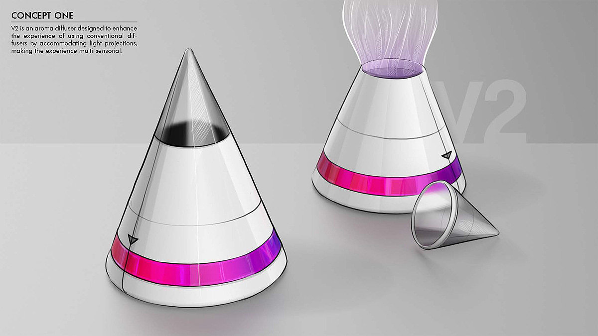 industrial design，product design，Aromatic diffuser，Aromatherapy machine，