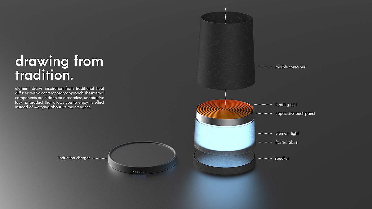 industrial design，product design，Aromatic diffuser，Aromatherapy machine，