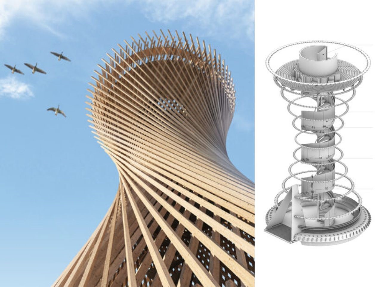 Kärven tower，Architecture，environmental design，Pagoda，