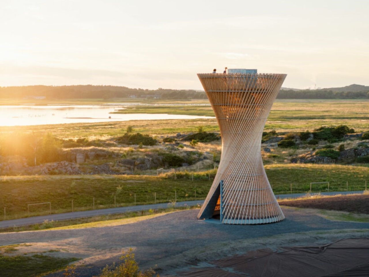 Kärven tower，Architecture，environmental design，Pagoda，