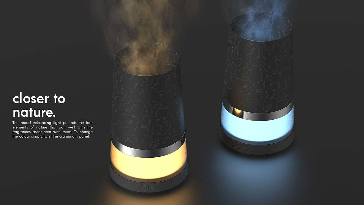 industrial design，product design，Aromatic diffuser，Aromatherapy machine，