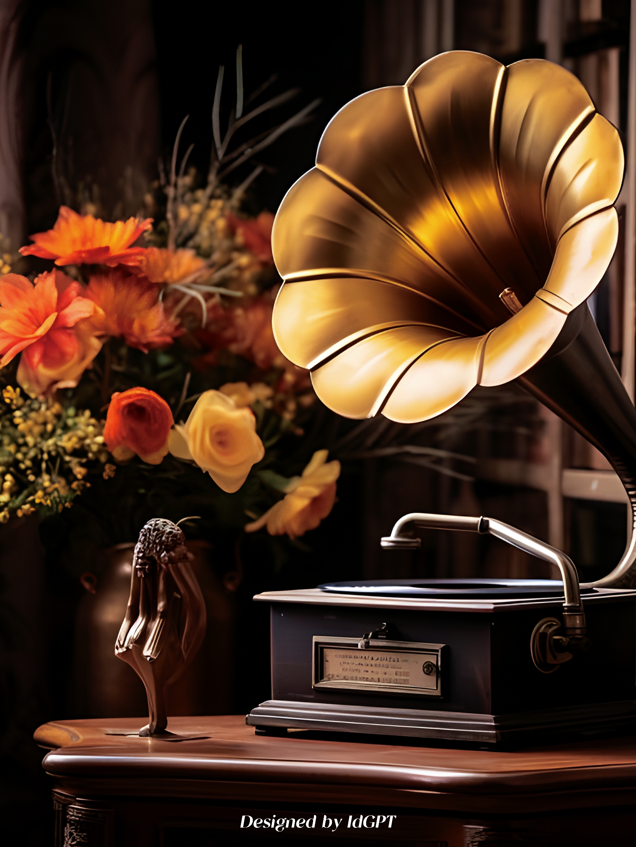 AIGC, AI, Digital Intelligence, Phonograph，