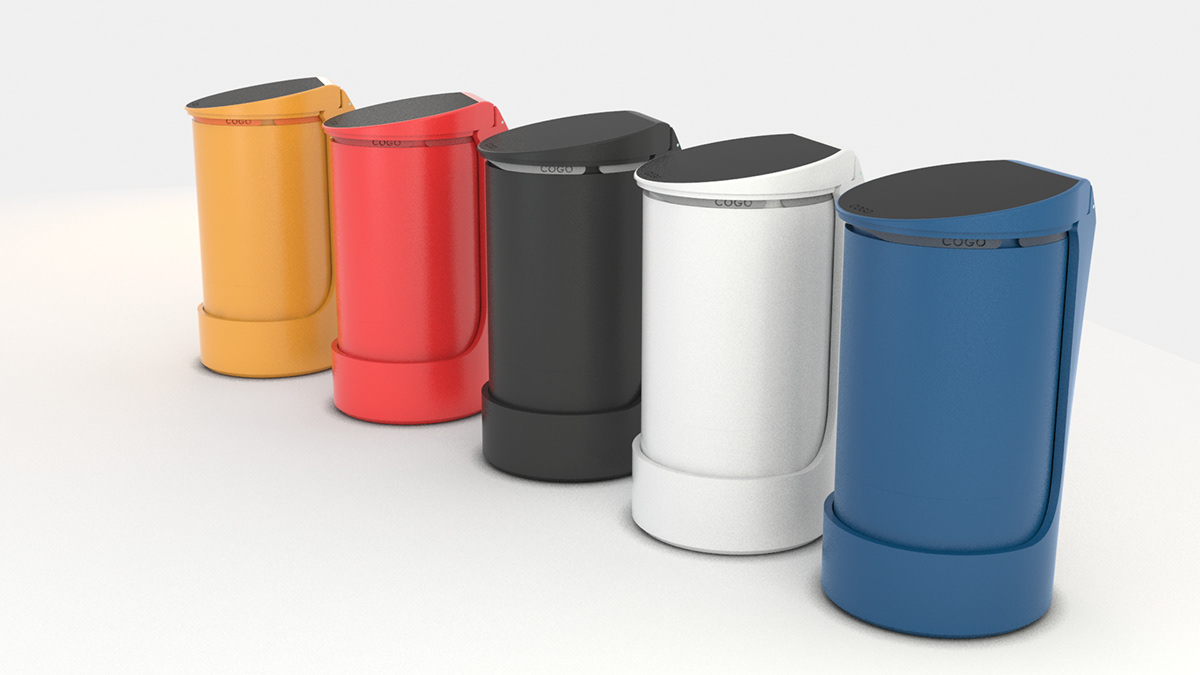 Cogo，Intelligent washing machine，Household Electric Appliances，product design，