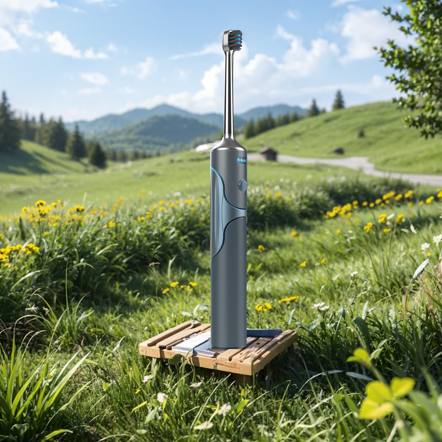 toothbrush，old age，small-scale，hold，Electric，