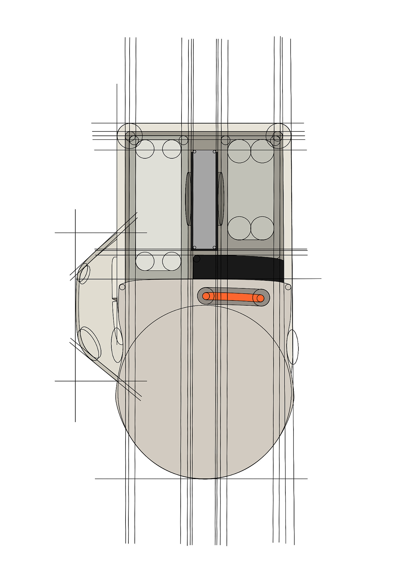 industrial design，Ubee ，Procreate，