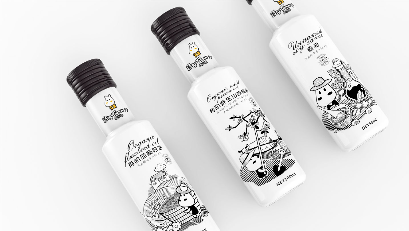 edible oil packaging，Xizi Design，