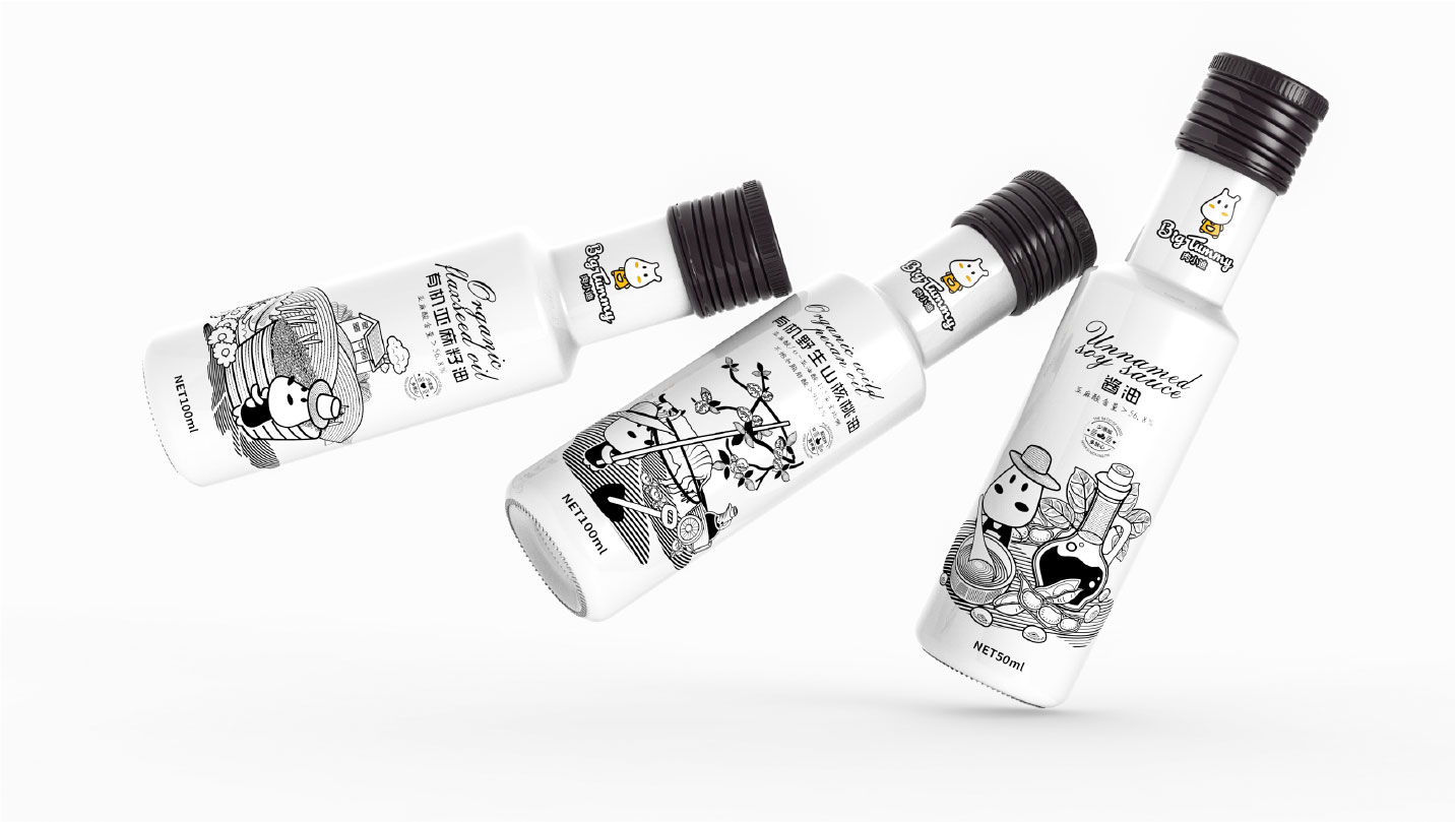 edible oil packaging，Xizi Design，