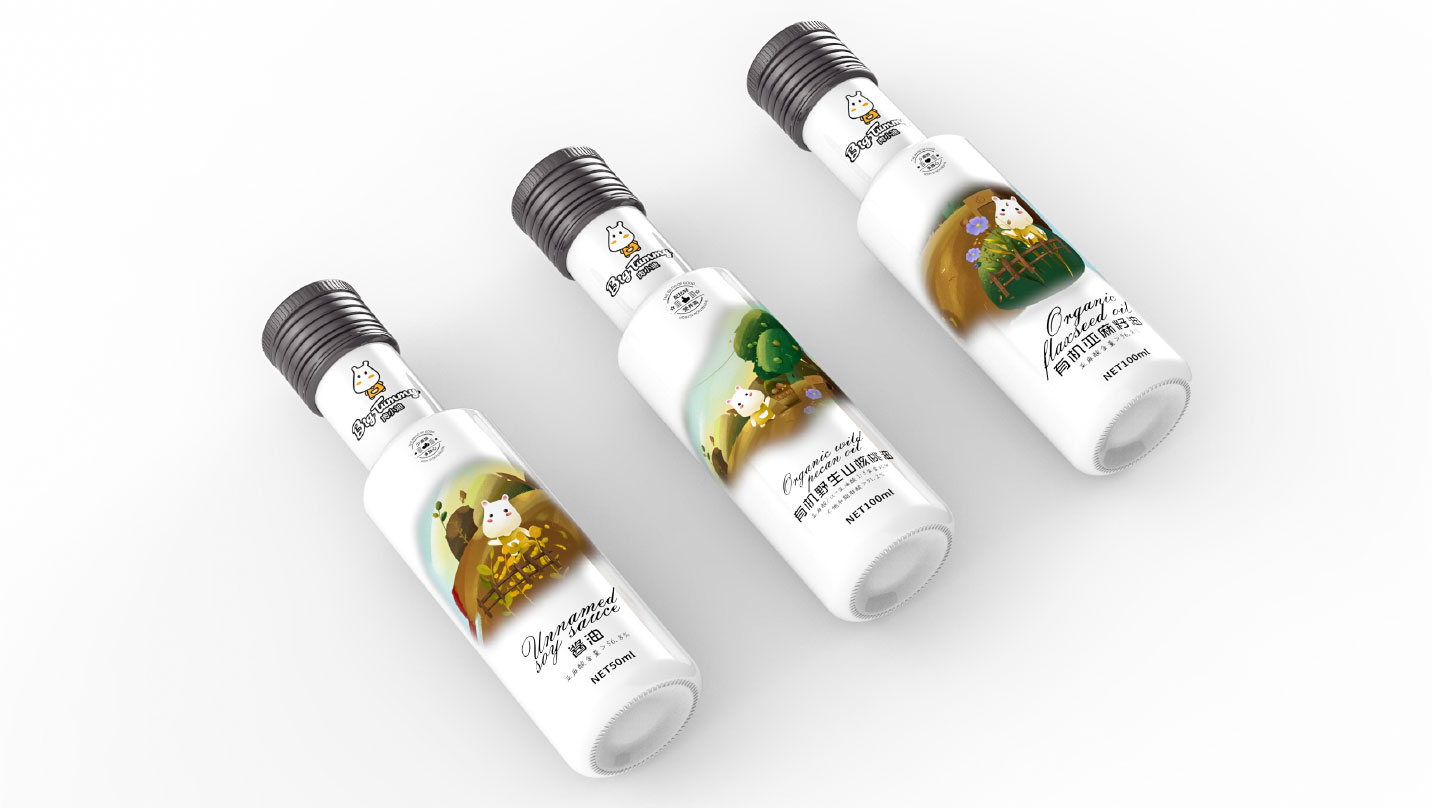 edible oil packaging，Xizi Design，