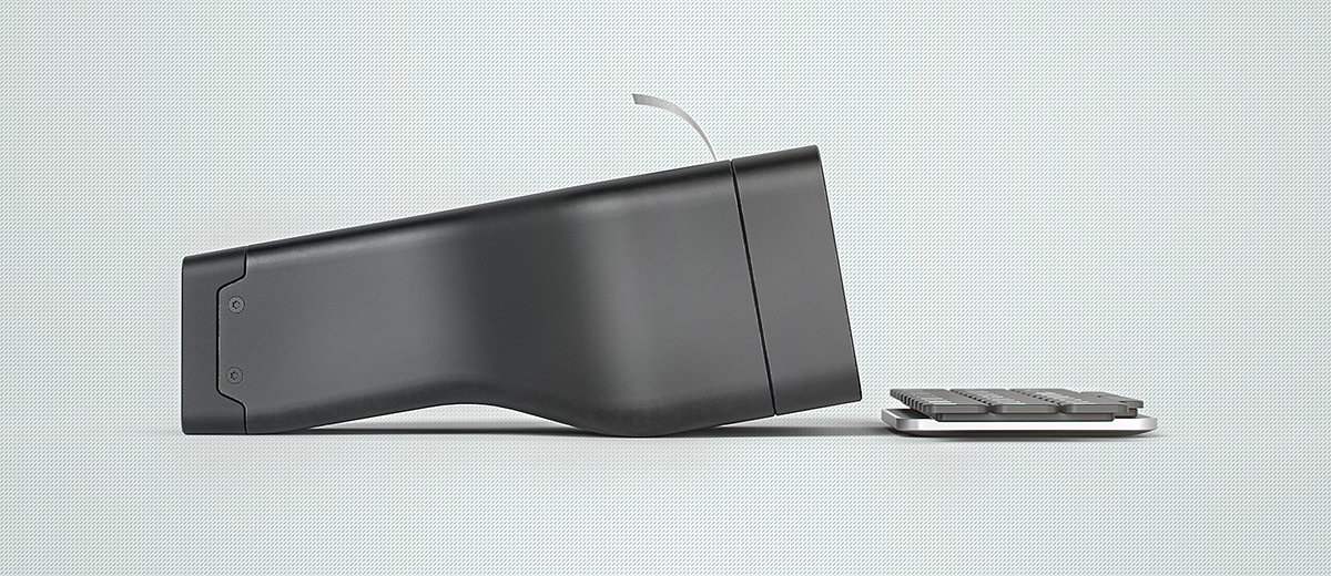 industrial design，electronic product，Retro，typewriter，
