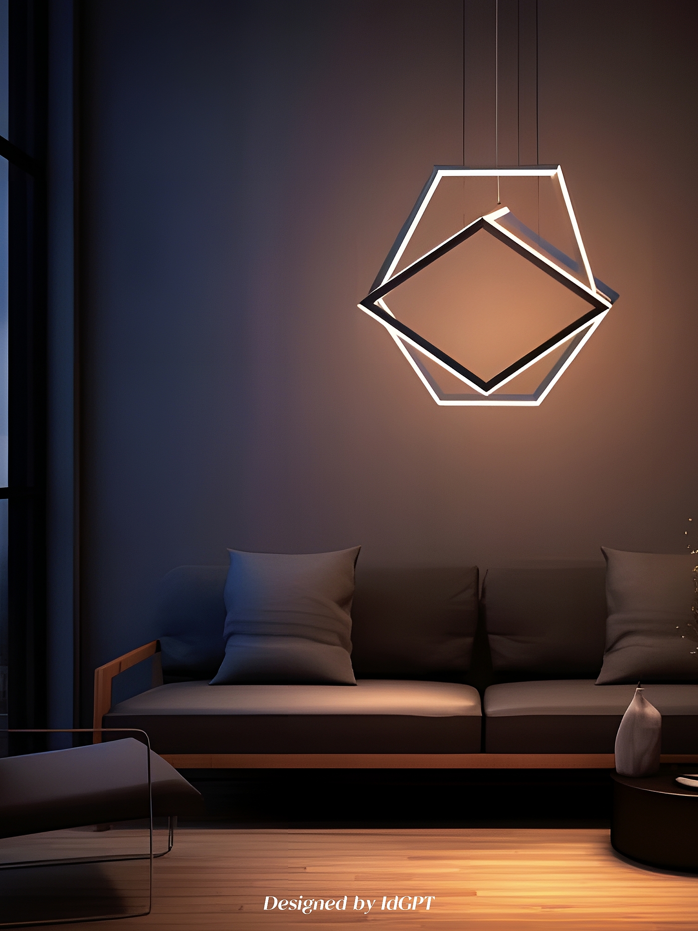 AIGC, AI, Furniture Home, Modern Lighting，