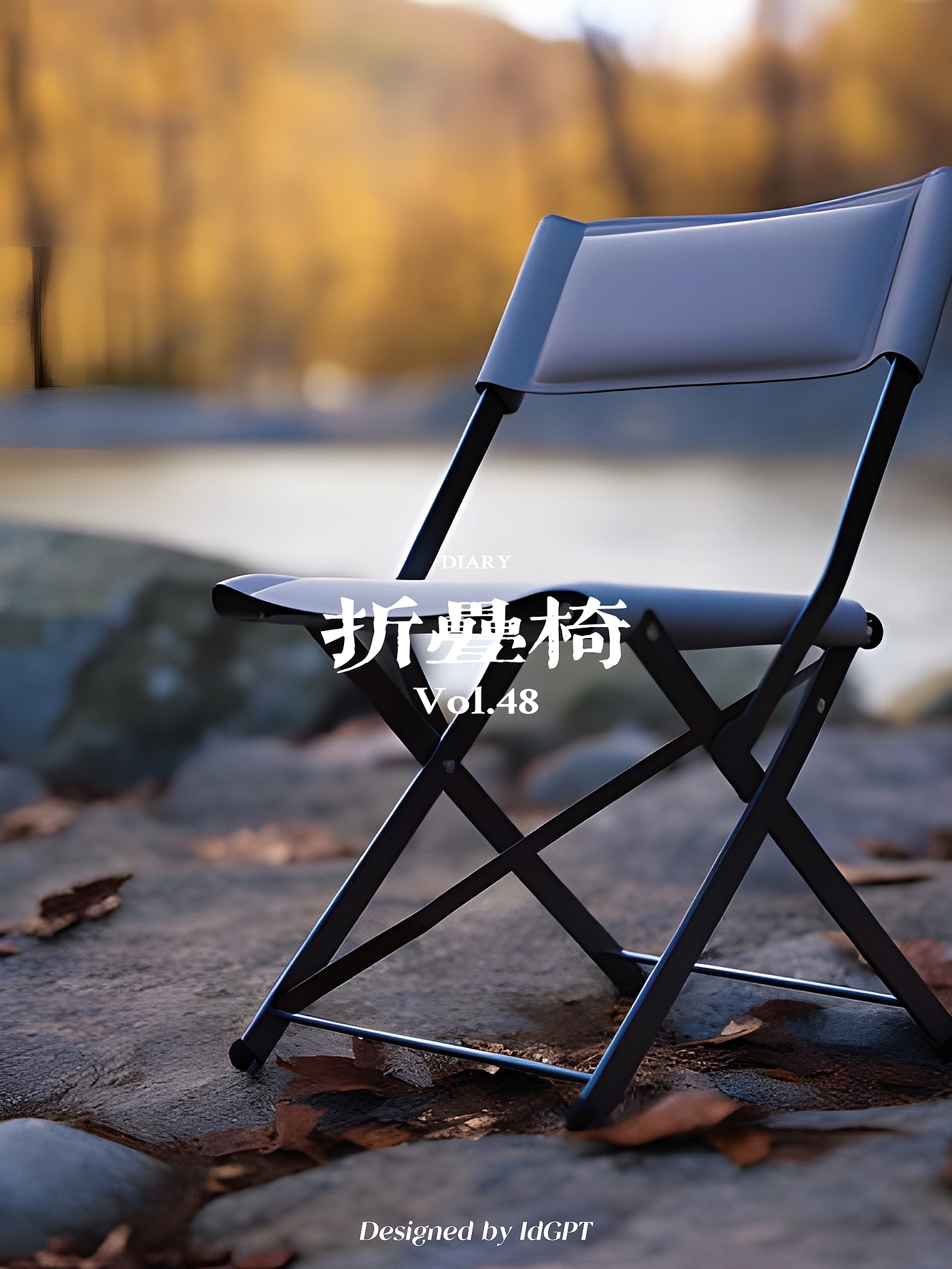 AIGC, AI, Home Furniture, Folding Chair，