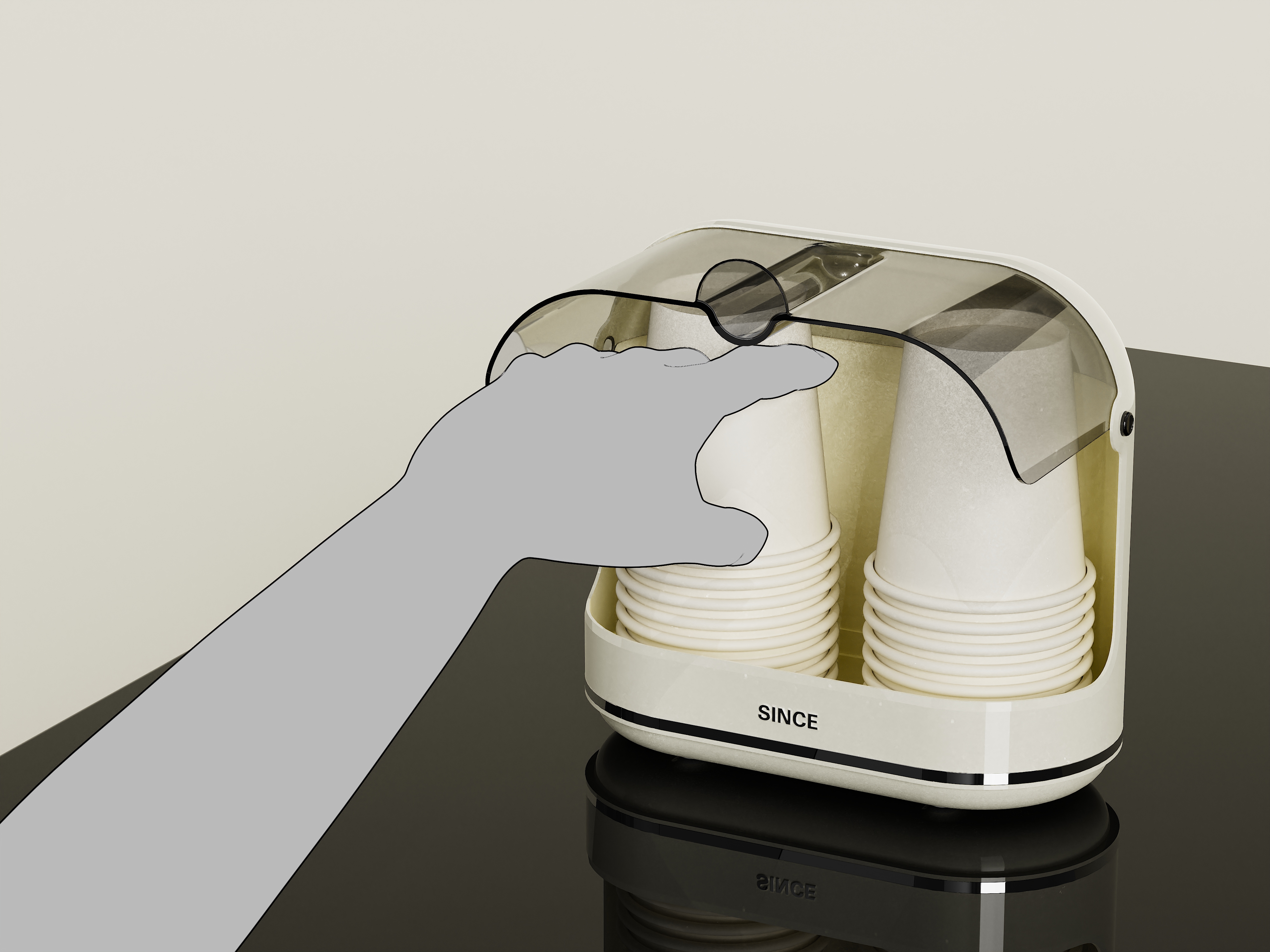 Cup extractor，desktop，