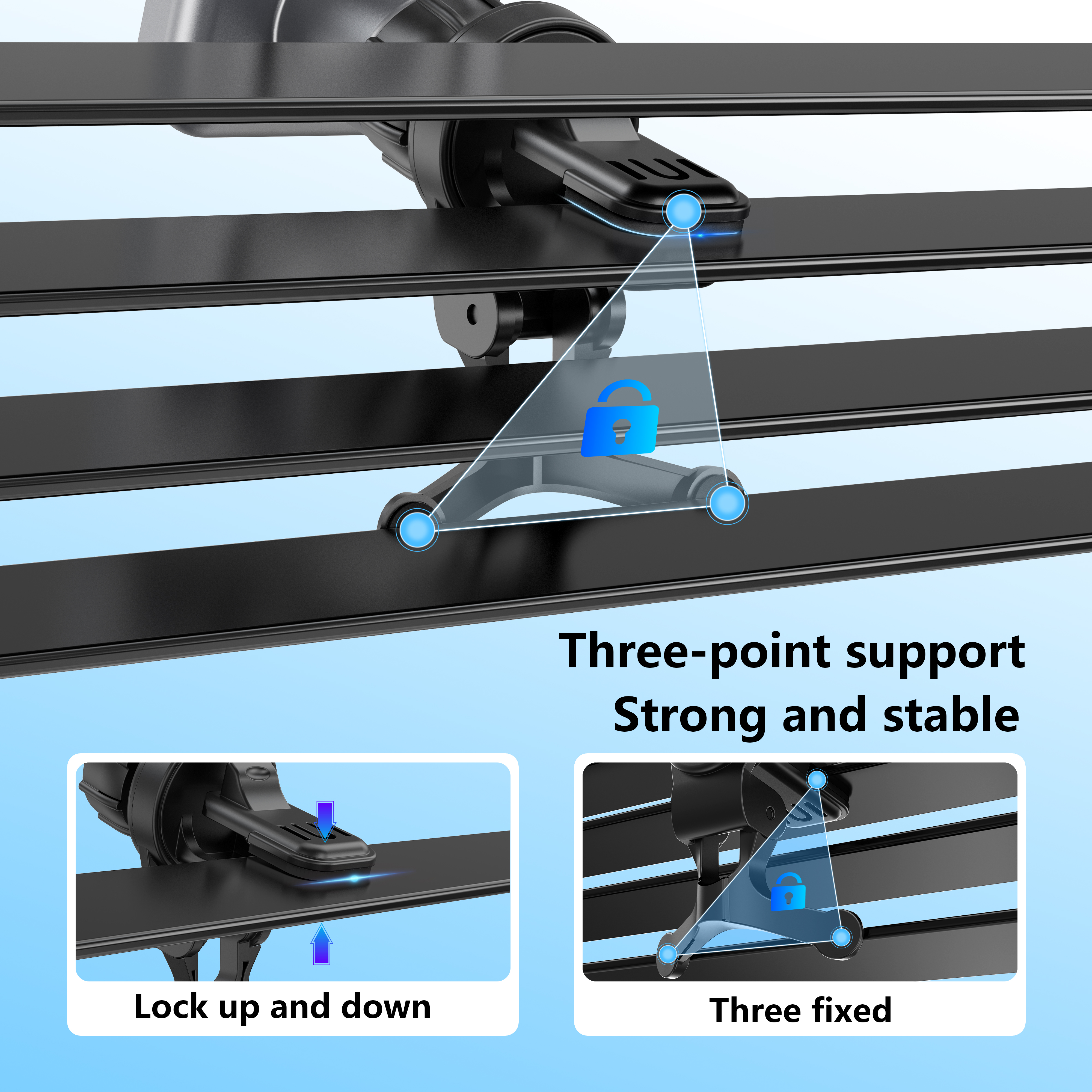 Magnetic suction car holder with watch wireless charger，