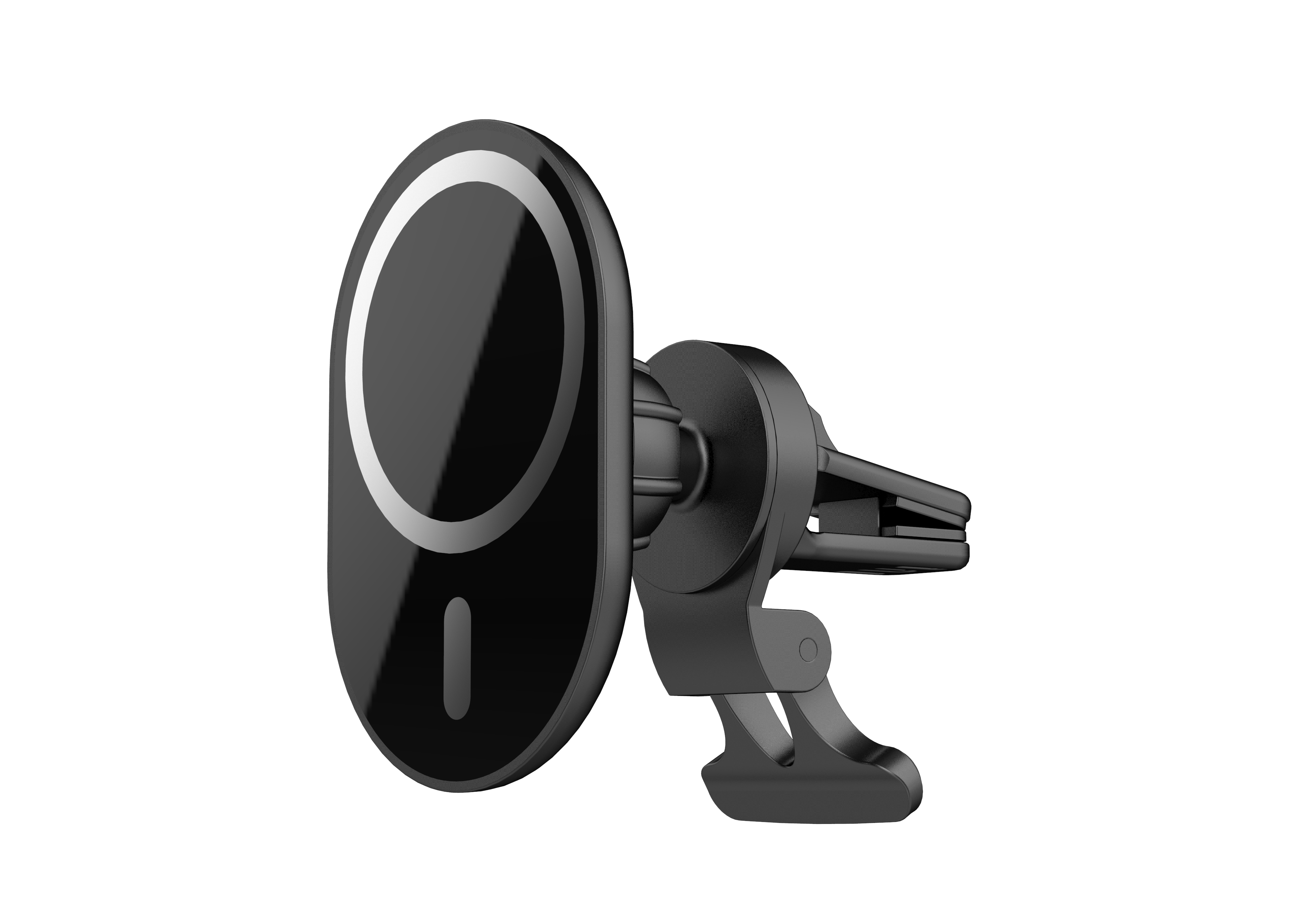 Magnetic suction car wireless charger，