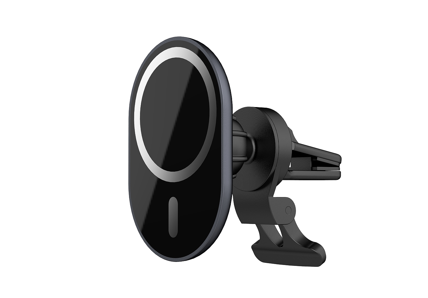 Magnetic suction car wireless charger，