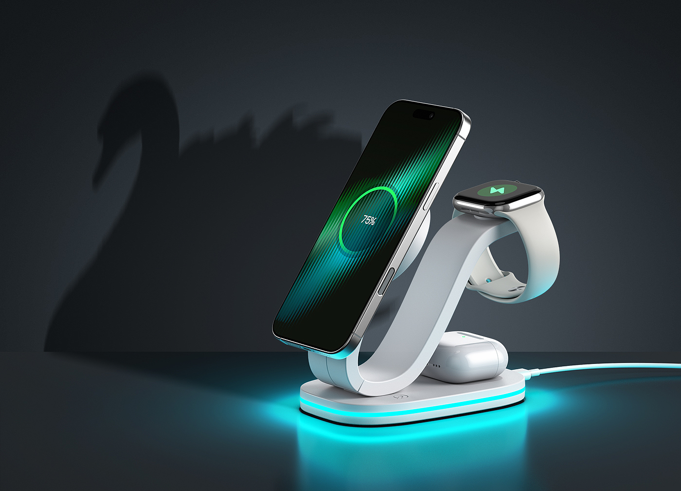 wireless charger ，Magnetic wireless charger，