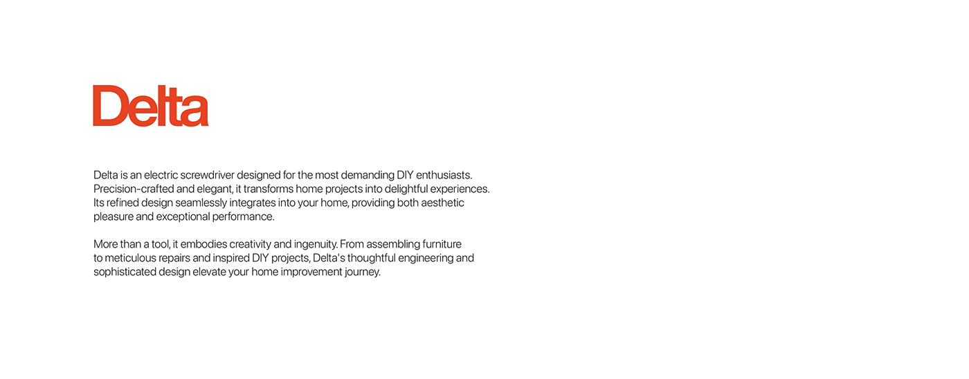 delta，Electric screwdriver，tool，industrial design，